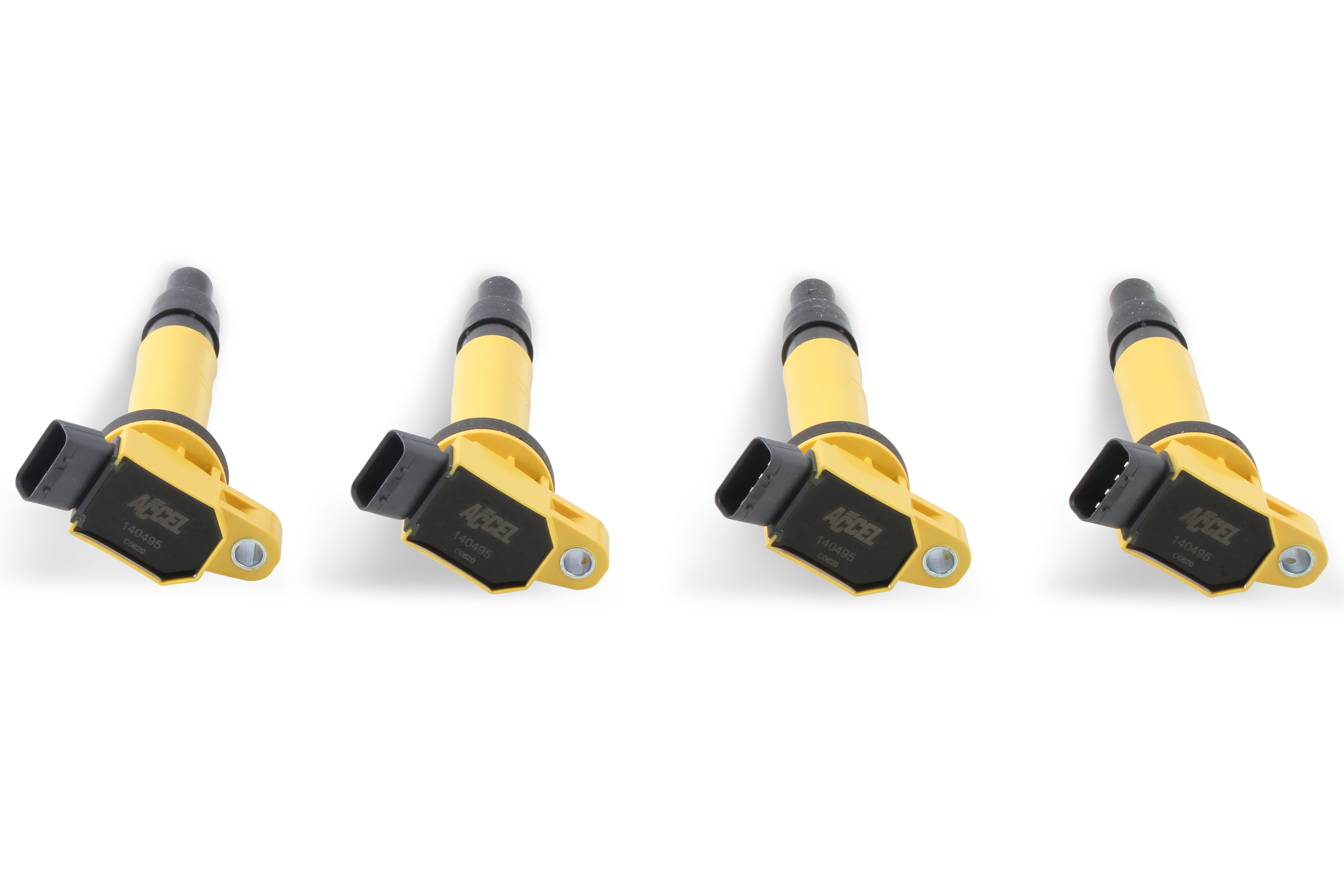 PartzBiz CM 140495-4 - ACCEL Ignition Coil - SuperCoil - Toyota - 2.4/2.7/4.0L - I4/V6 - 4-Pack