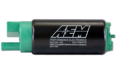 PartzBiz CM 50-1200 - AEM 340LPH E85-Compatible High Flow In-Tank Fuel Pump
