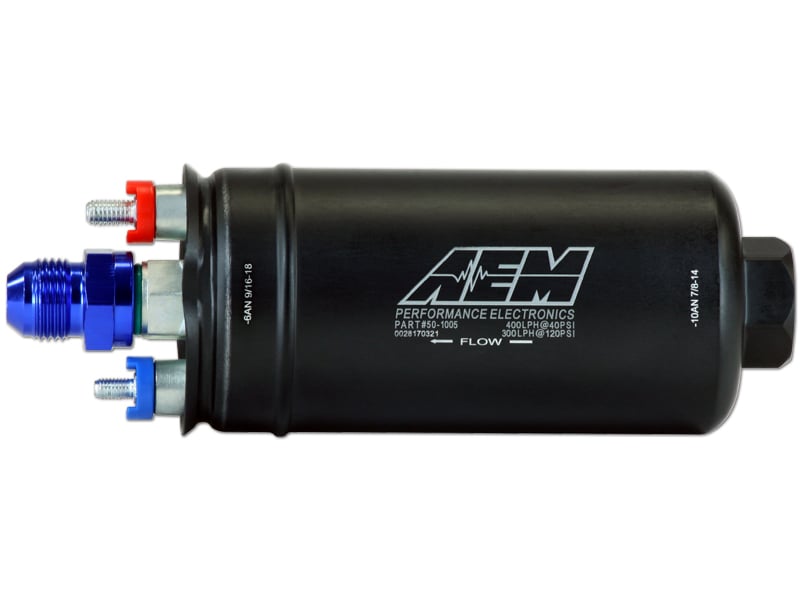 AEM 400LPH (AN) Inline High Flow Fuel Pump – AEM 50-1005 – image 8