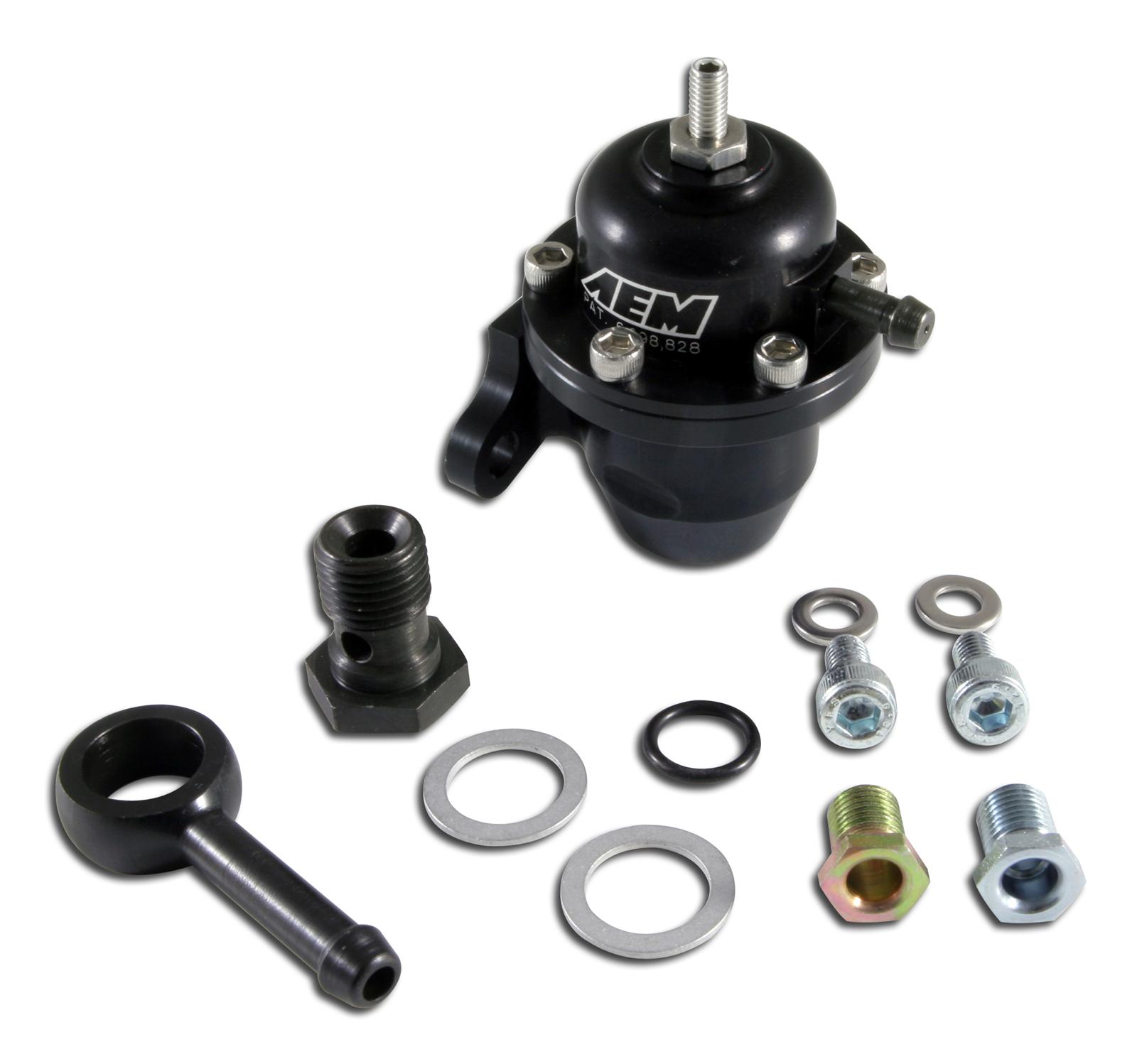 AEM Adjustable Fuel Pressure Regulator Barb Fitting – AEM 25-610 – image 5