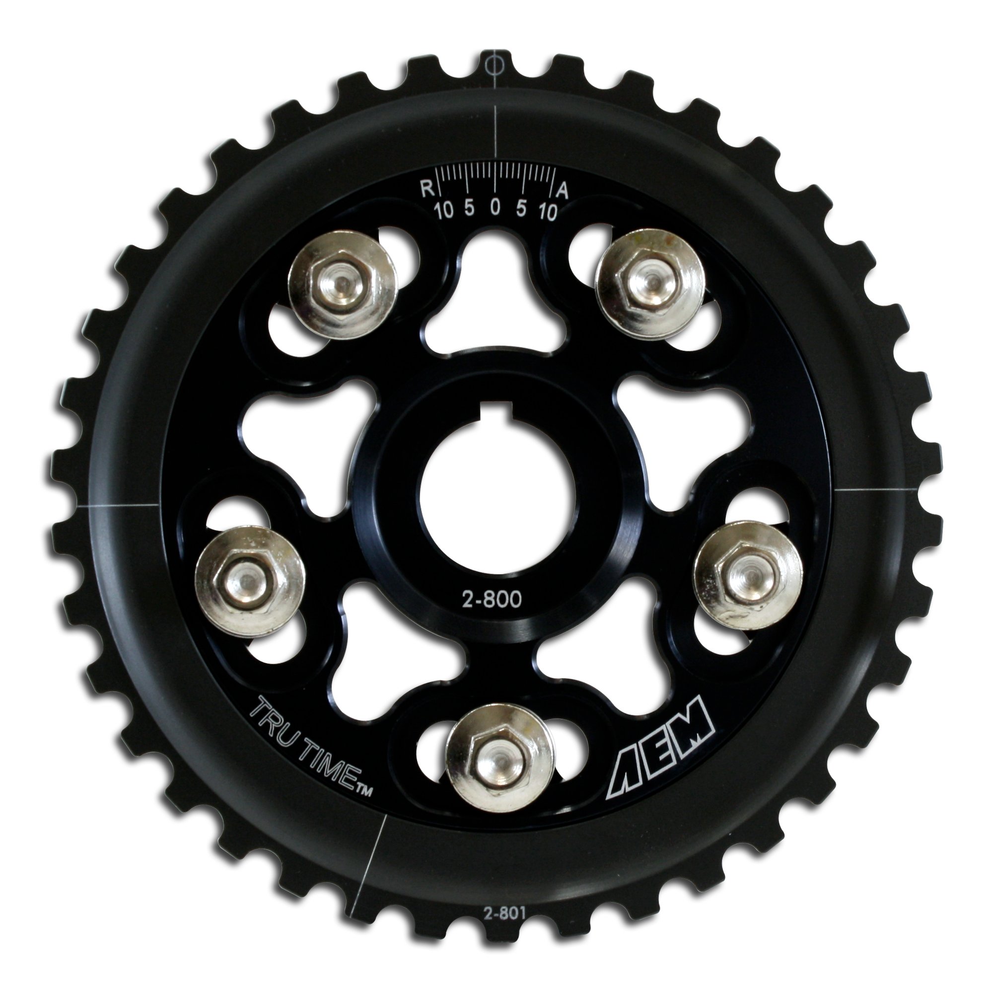 PartzBiz CM 23-800BK - AEM Tru-Time Adjustable Cam Gear