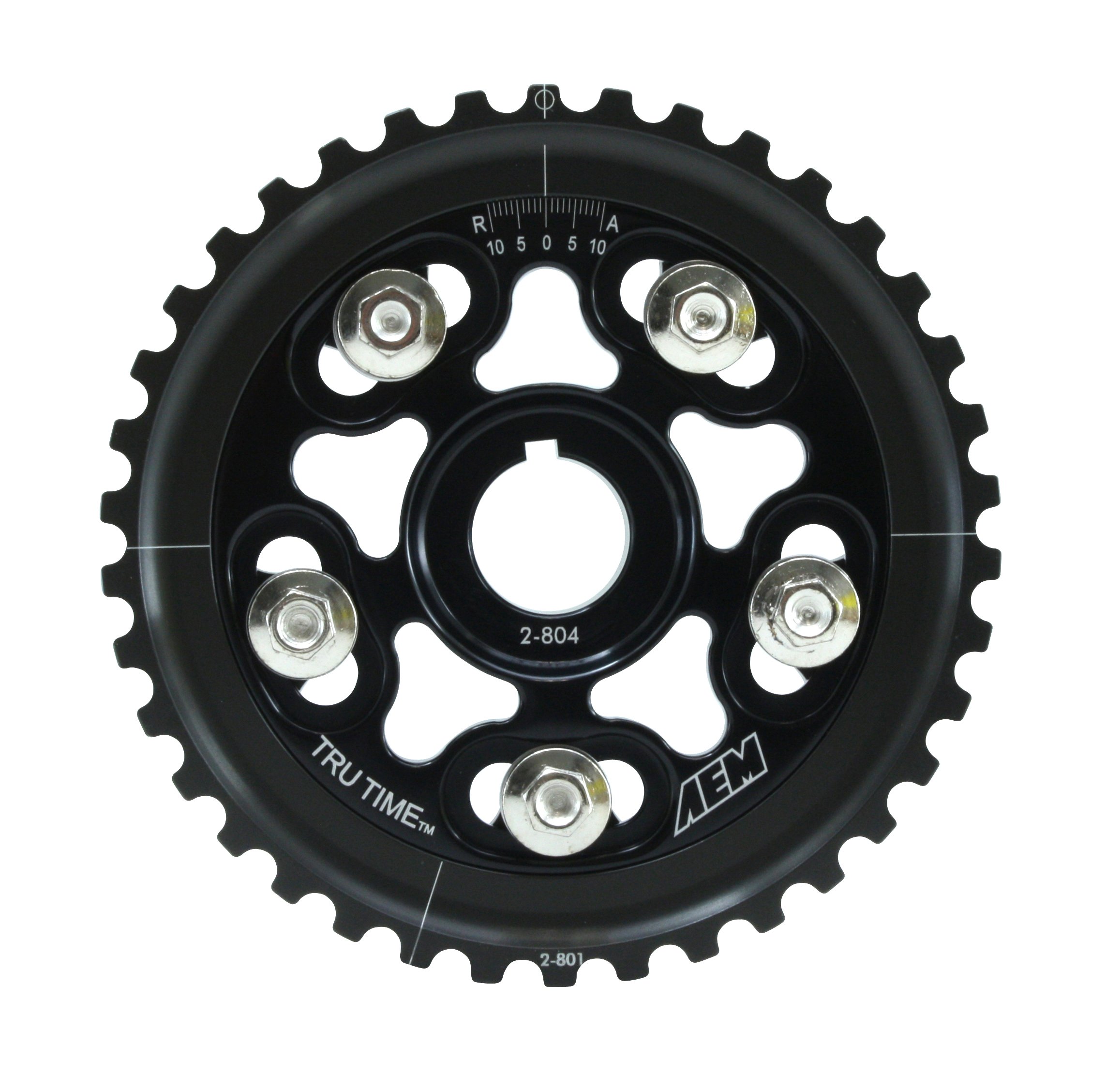 PartzBiz CM 23-804BK - AEM Tru-Time Adjustable Cam Gear