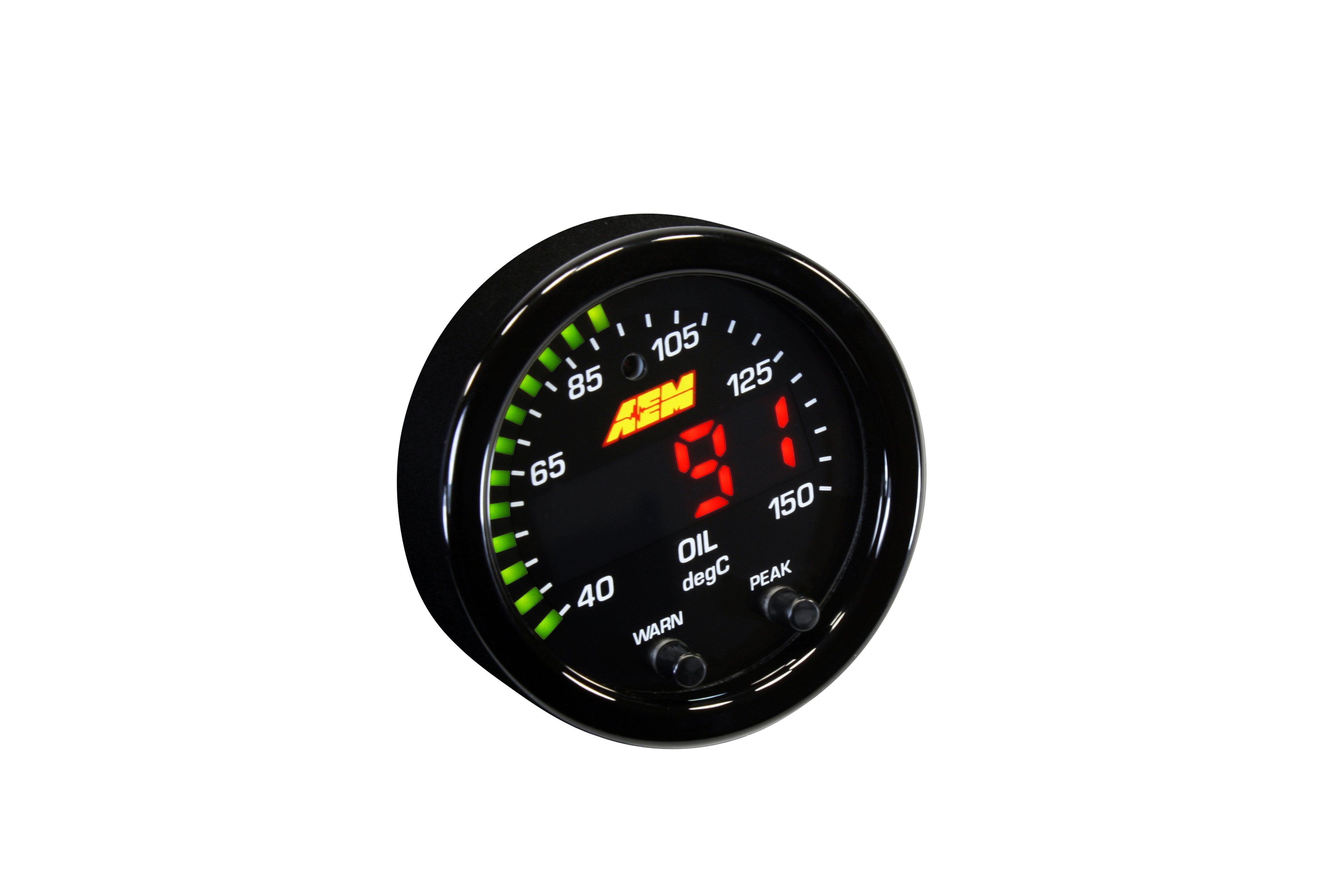 PartzBiz CM 30-0302 - AEM X-Series Temperature Gauge Kit