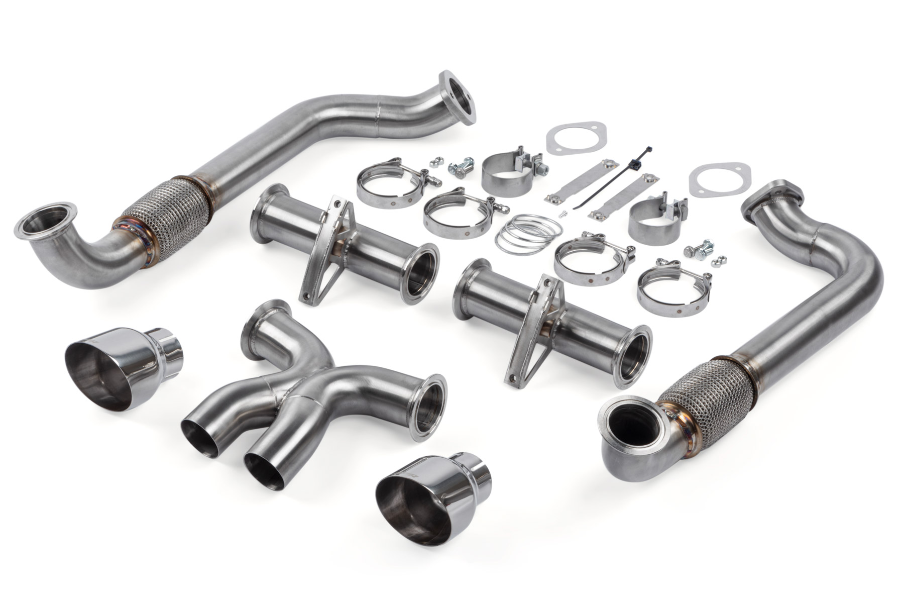 PartzBiz CM CBK0024 - APR Catback Exhaust System - 718 (982) 2.0T/2.5T