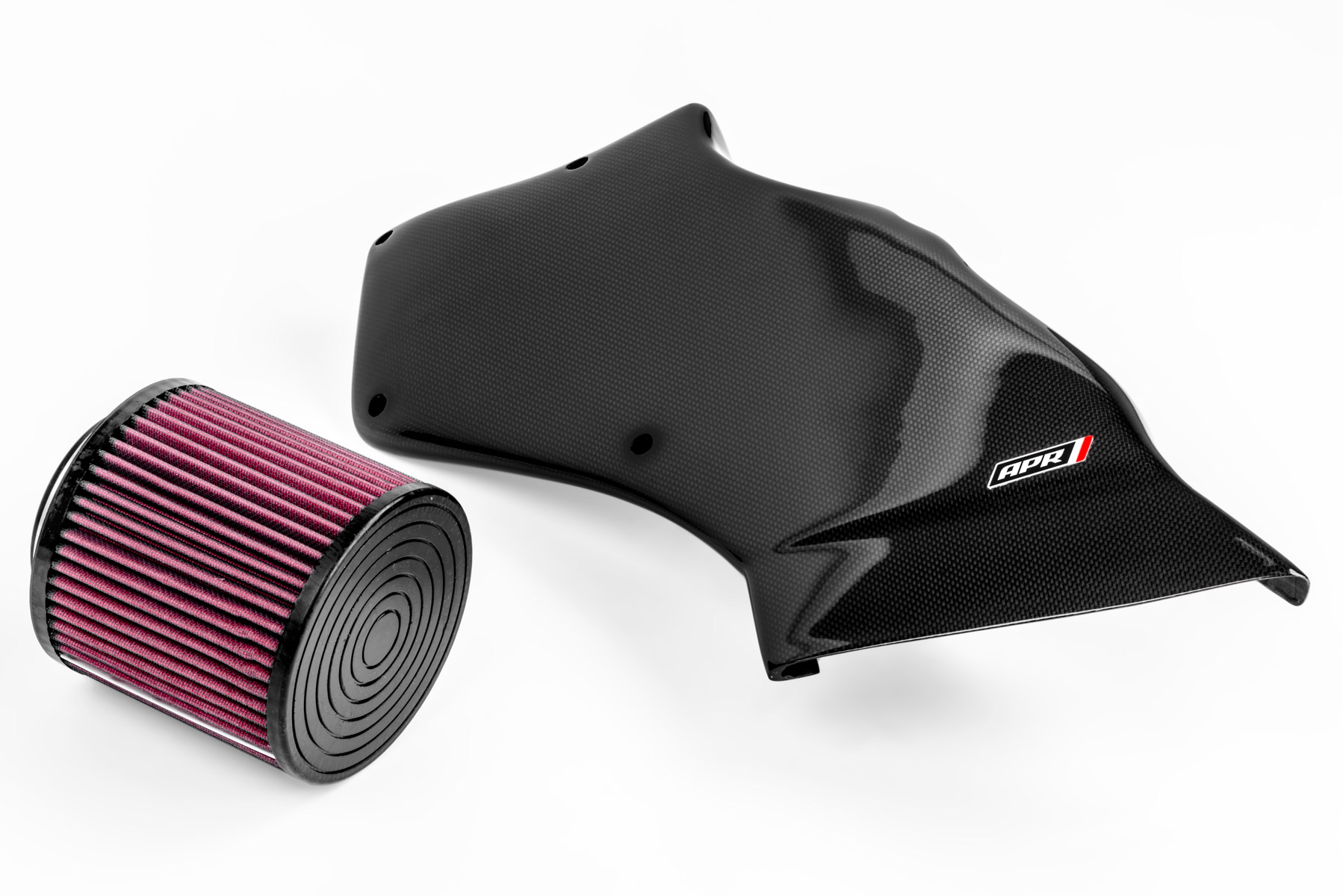 PartzBiz CM CI100023 - APR ปิดไอดีคาร์บอนไฟเบอร์ - B8 6/8 Cyl Intake Airbox