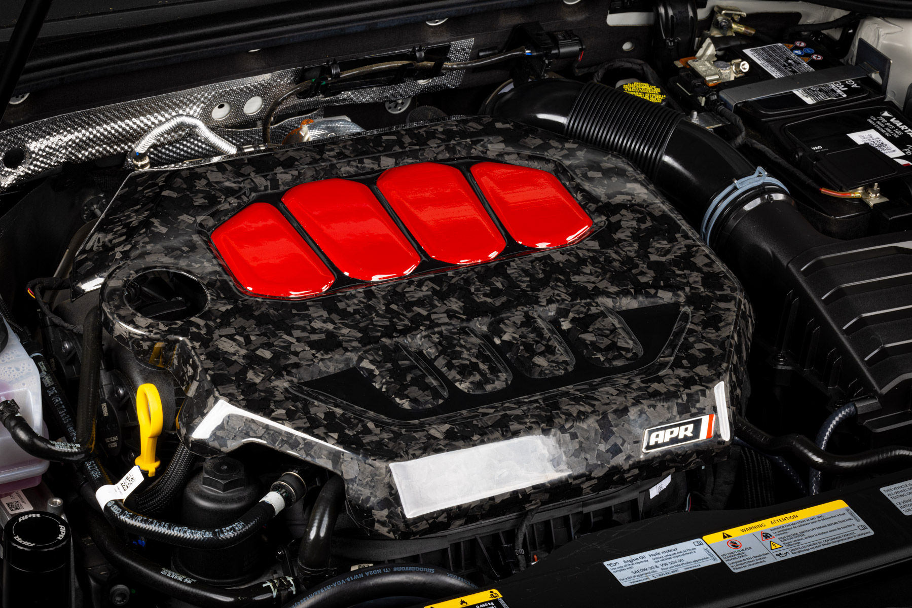 APR Engine Cover - 2.0T EA888.4 - Forged Carbon Fiber – APR MS100233 – image 5