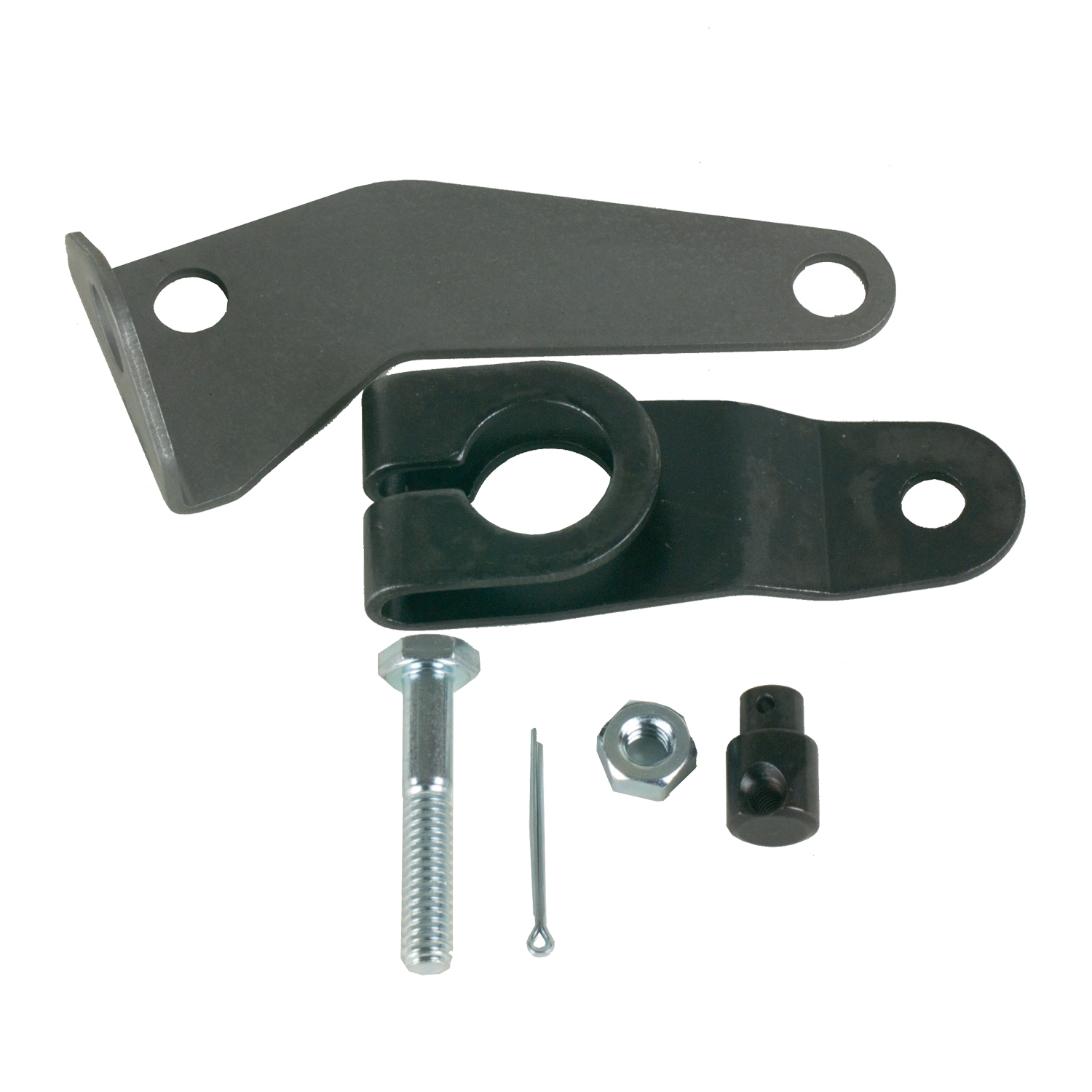 PartzBiz CM 50498 - B&M Cable Bracket & Shift Lever Kit - Ford
