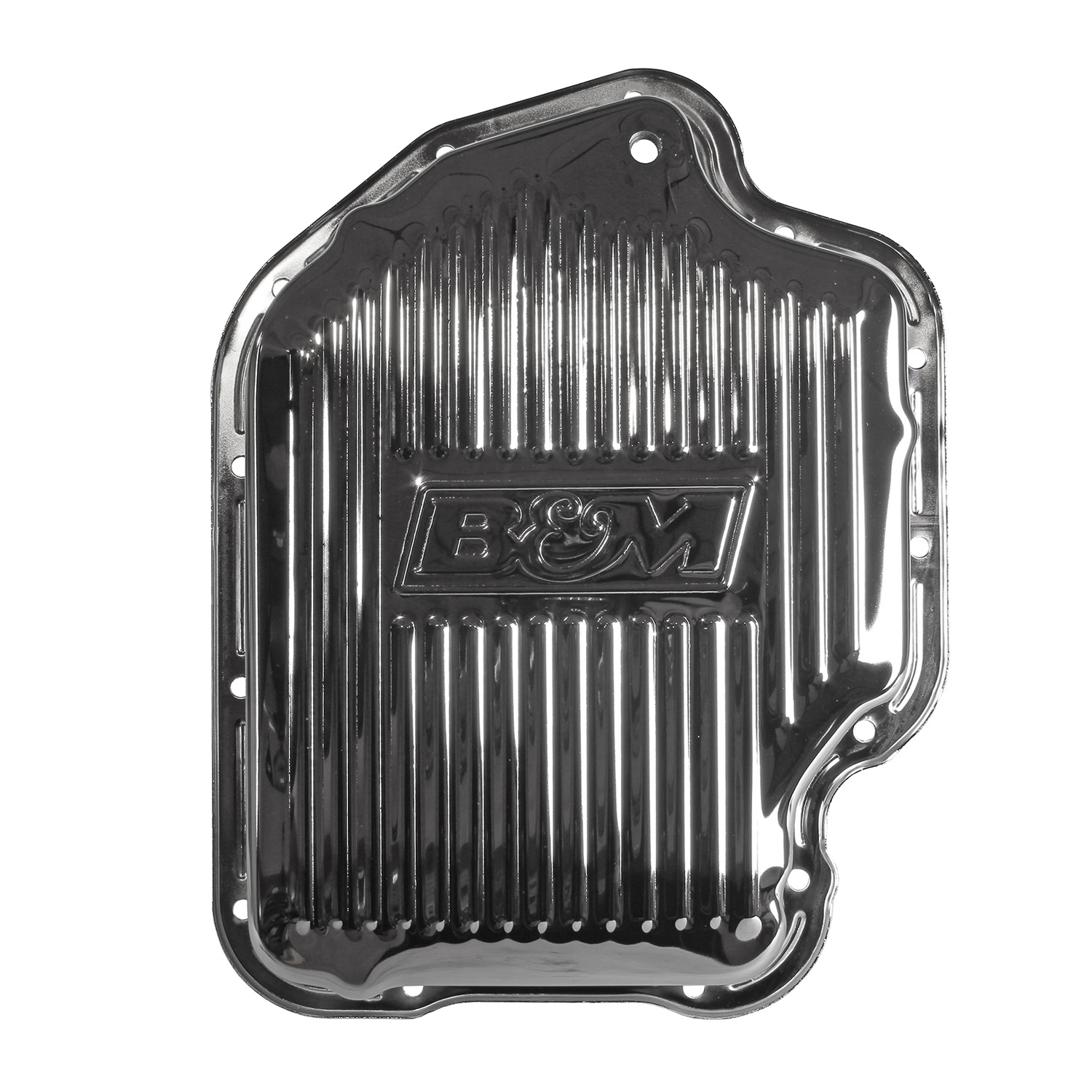 PartzBiz CM 20289 - B&M Hi-Tek Deep Transmission Pan - Chrome