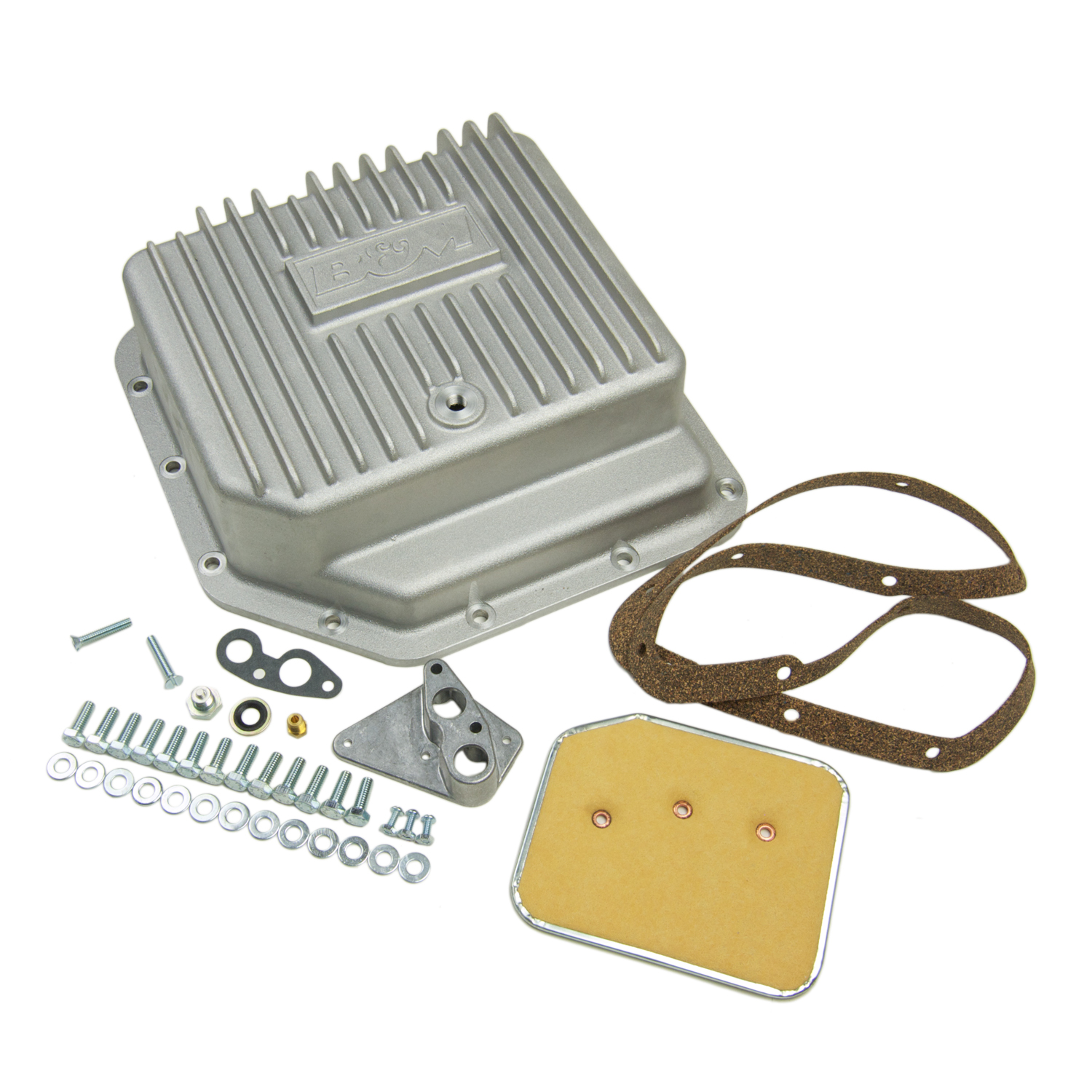 PartzBiz CM 30280 - B&M Hi-Tek Deep Transmission Pan - Aluminum