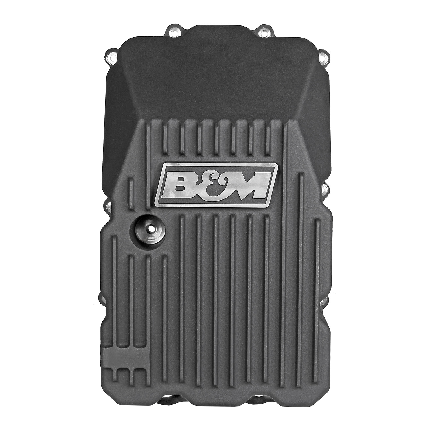 PartzBiz CM 70393 - B&M Hi-Tek Deep Transmission Pan - Aluminum - Toyota - Black