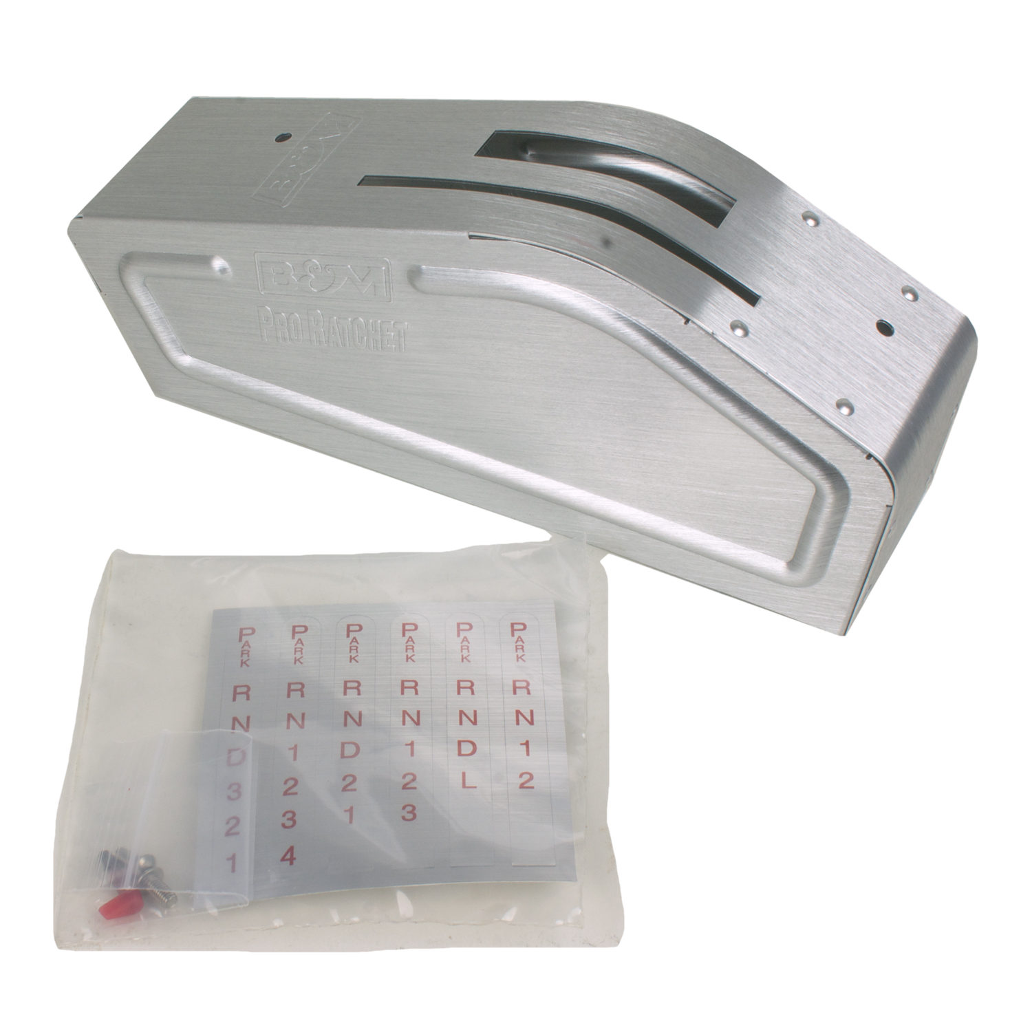 PartzBiz CM 80821 - B&M Pro Ratchet Shifter Cover - Aluminum