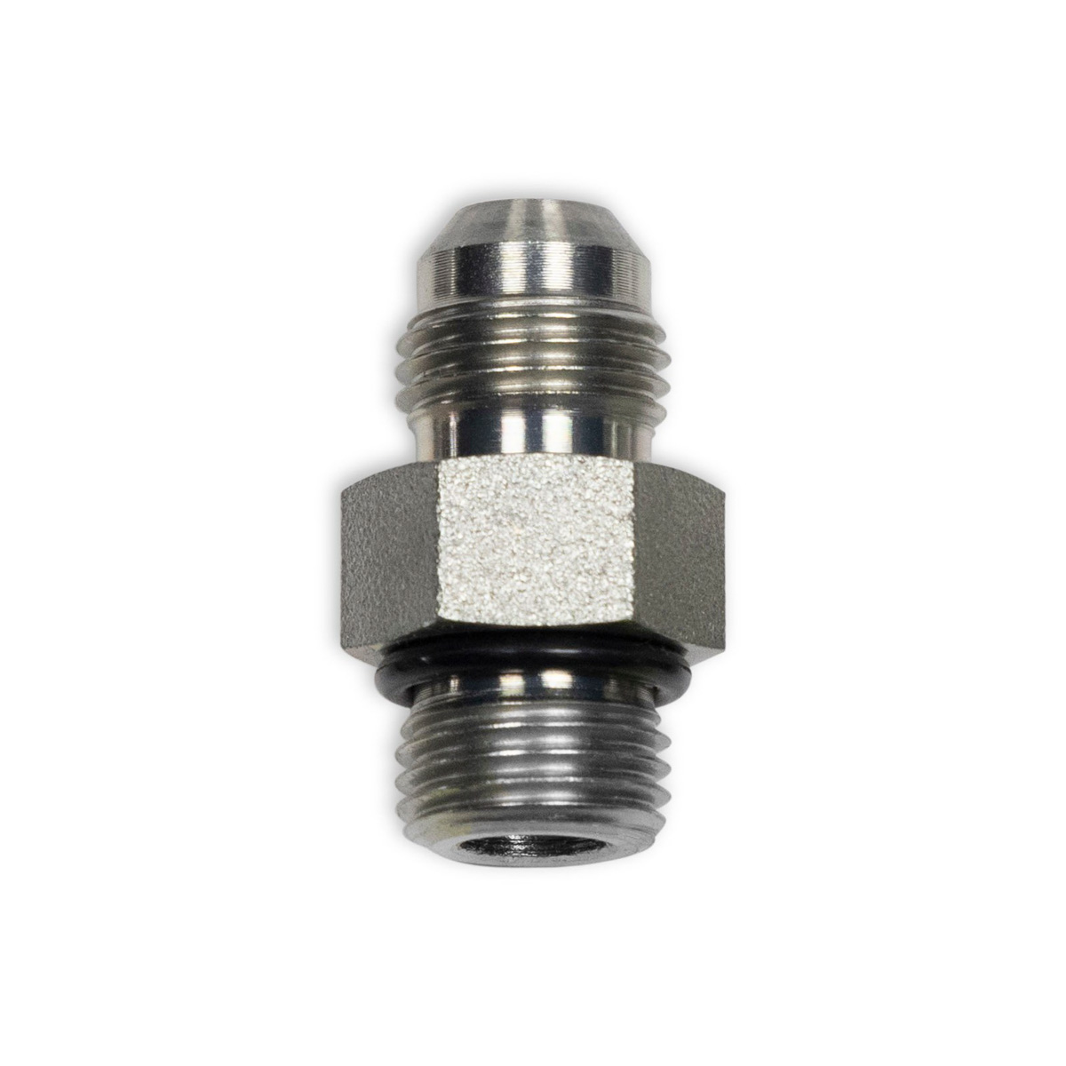 PartzBiz CM 090230DS - Detroit Speed 9/16 in.-18 Male JIC to 9/16 in.-18 Male O-Ring Boss - Straight Fitting