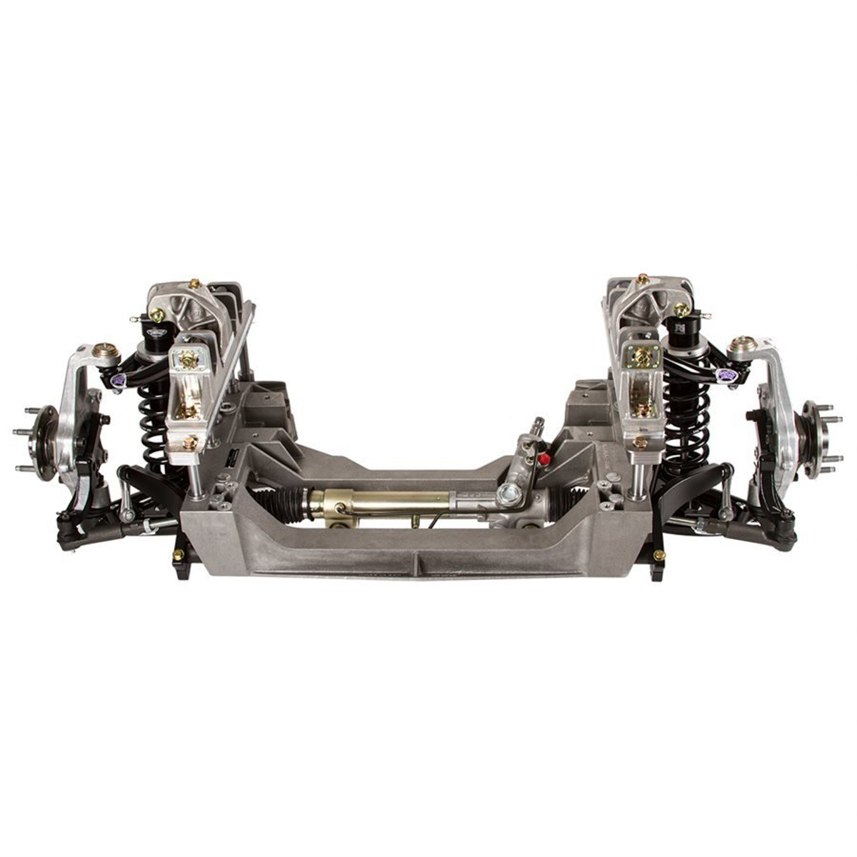 ระบบกันสะเทือนหน้า Detroit Speed ​​Aluma-Frame - โช๊ครีโมทแบบปรับได้คู่ – Detroit Speed 032050-RDS – รูปที่ 2