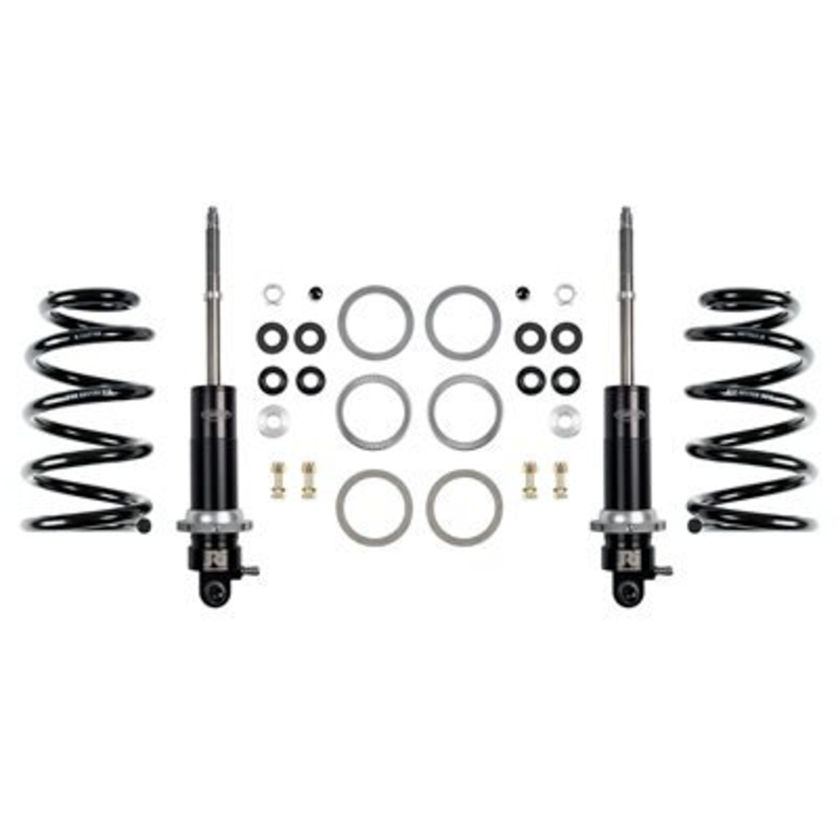 PartzBiz CM 030312-DDS - Detroit Speed Front Coilover Conversion Kit - Double Adjustable Shock - BBC