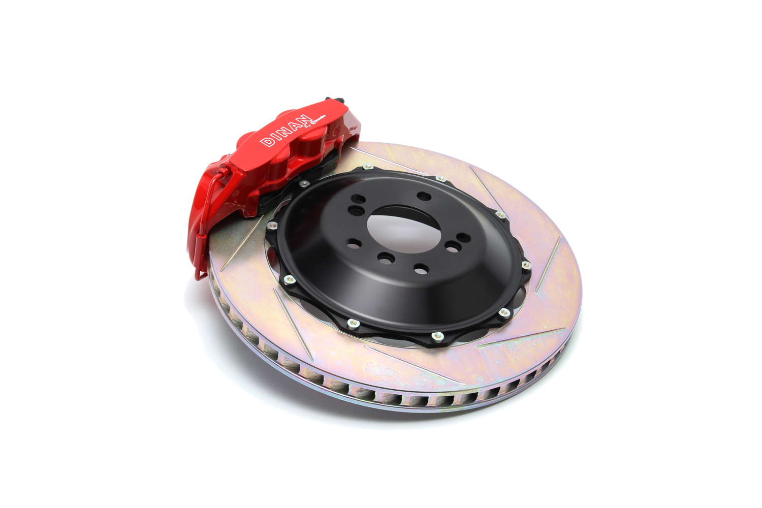 PartzBiz CM D290-0811-R - Dinan by Brembo Front Brake Set - 2008-2013 BMW 1-Series