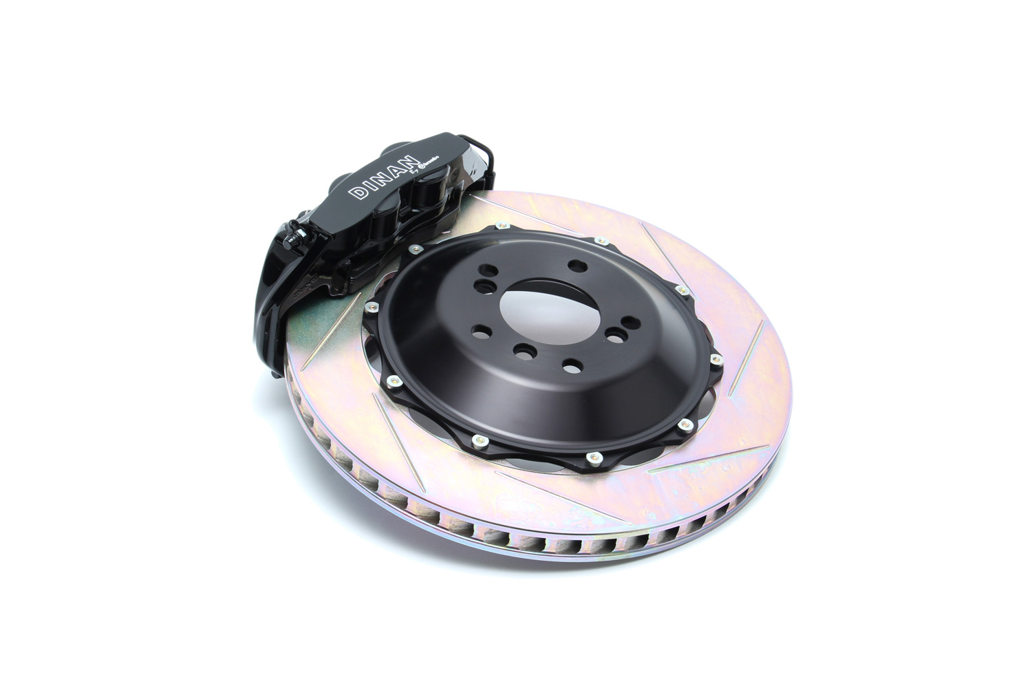 PartzBiz CM D290-0909-B - Dinan for Brembo Rear Brake Set - 2006-2013 BMW 3-Series