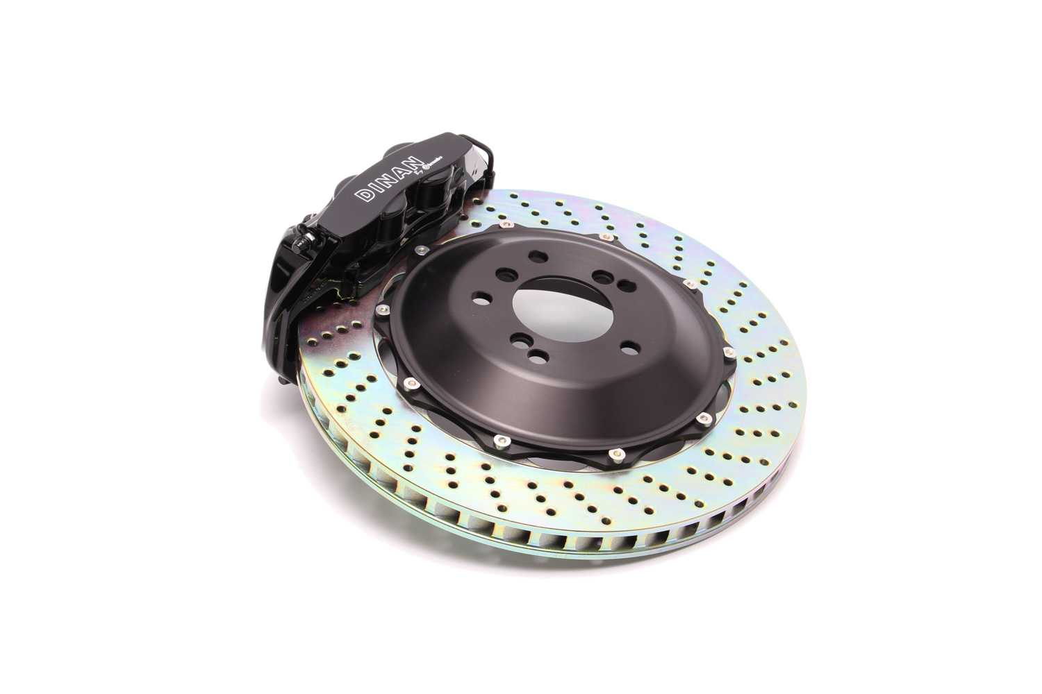 PartzBiz CM D290-0909-BD - Dinan for Brembo Rear Brake Set - 2006-2013 BMW 3-Series