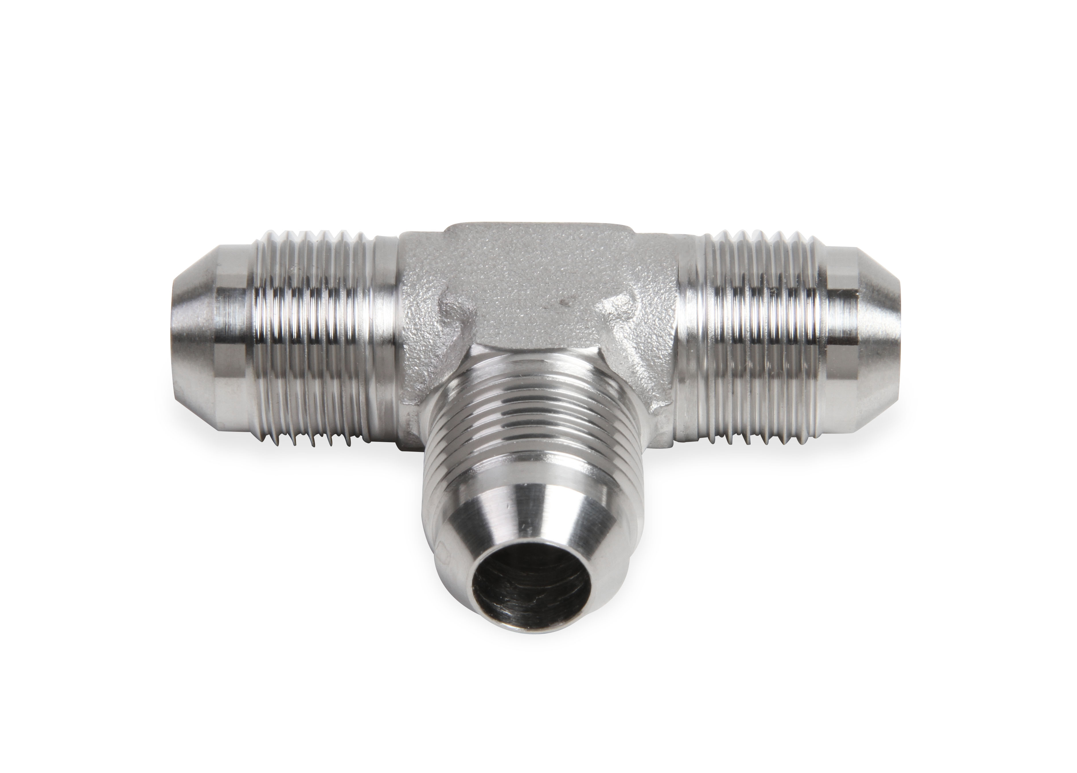 PartzBiz CM SS982403ERL - Earl's -3 AN Male Tee - Stainless Steel