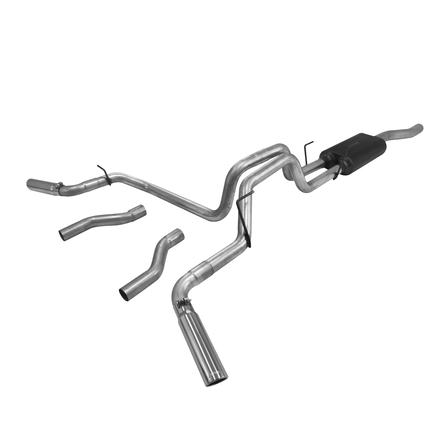 PartzBiz CM 817507 - Flowmaster American Thunder Cat-back Exhaust System