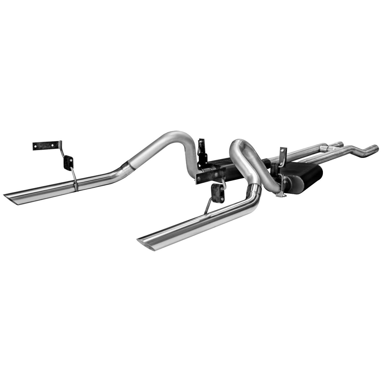 PartzBiz CM 817273 - Flowmaster American Thunder Crossmember-Back Exhaust System