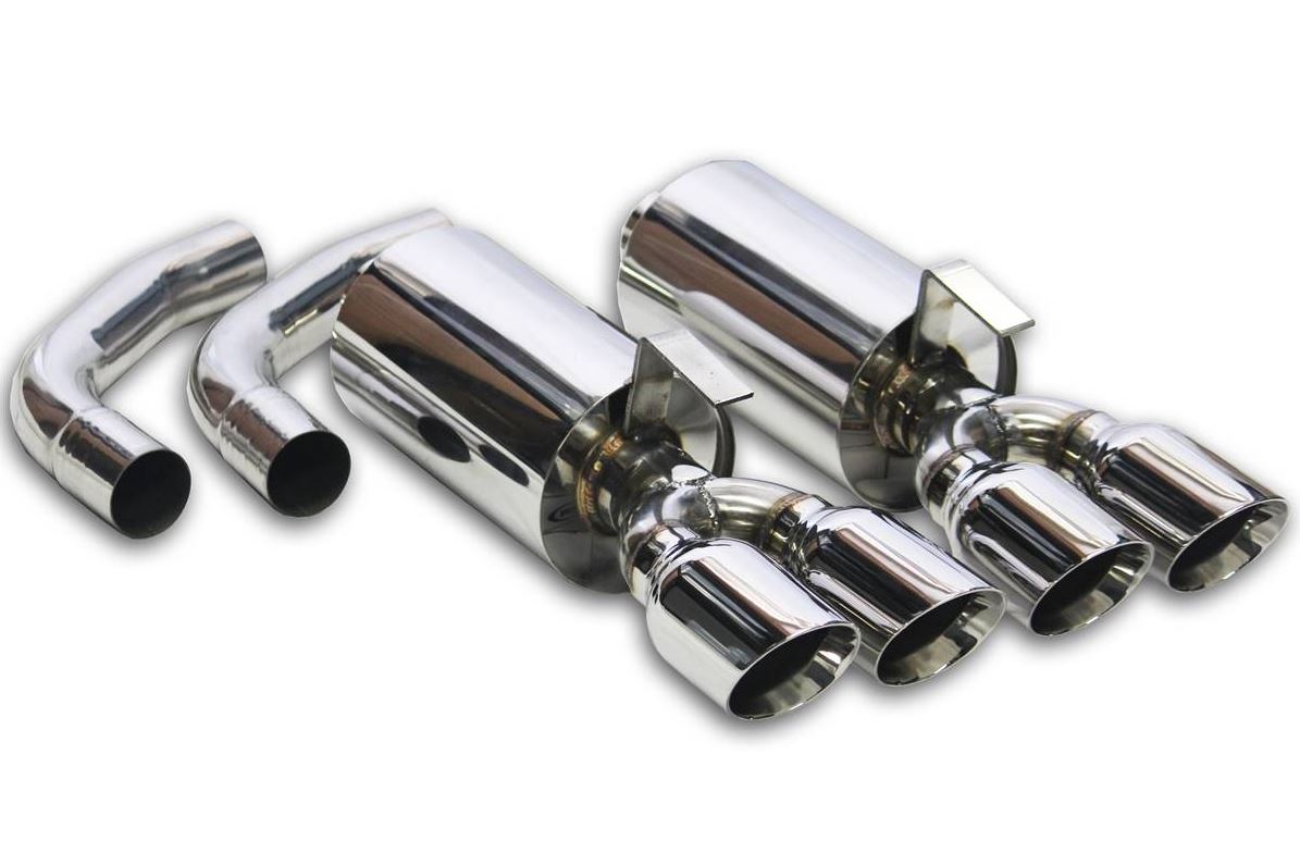 PartzBiz CM 11543FLT - Flowtech Axle-Back Exhaust System