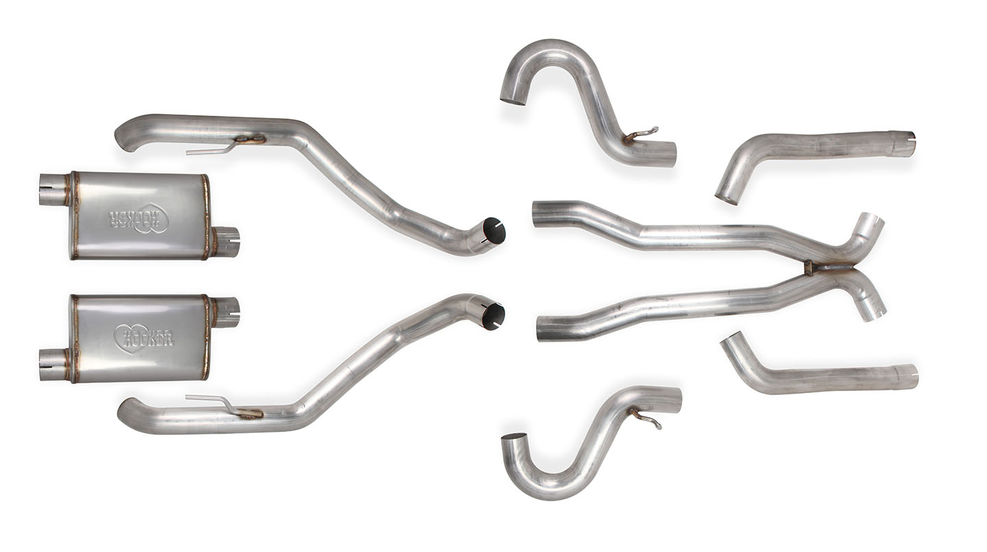 PartzBiz CM 705013111RHKR - 64-67 GM ระบบไอเสีย A-BODY, 3 นิ้ว, 30