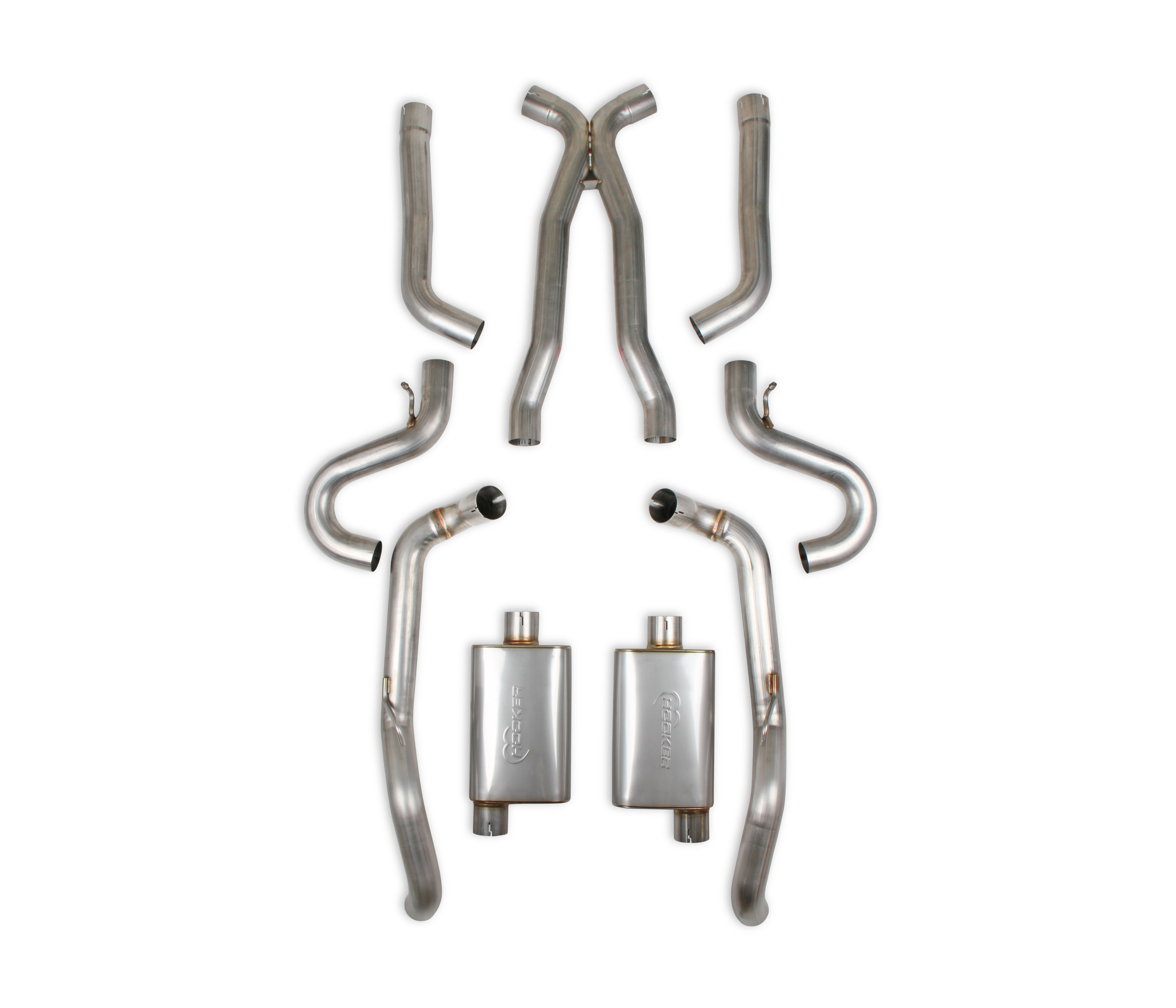 PartzBiz CM 70501354-RHKR - 68-72 GM ระบบไอเสีย A-BODY, 3.0 นิ้ว,