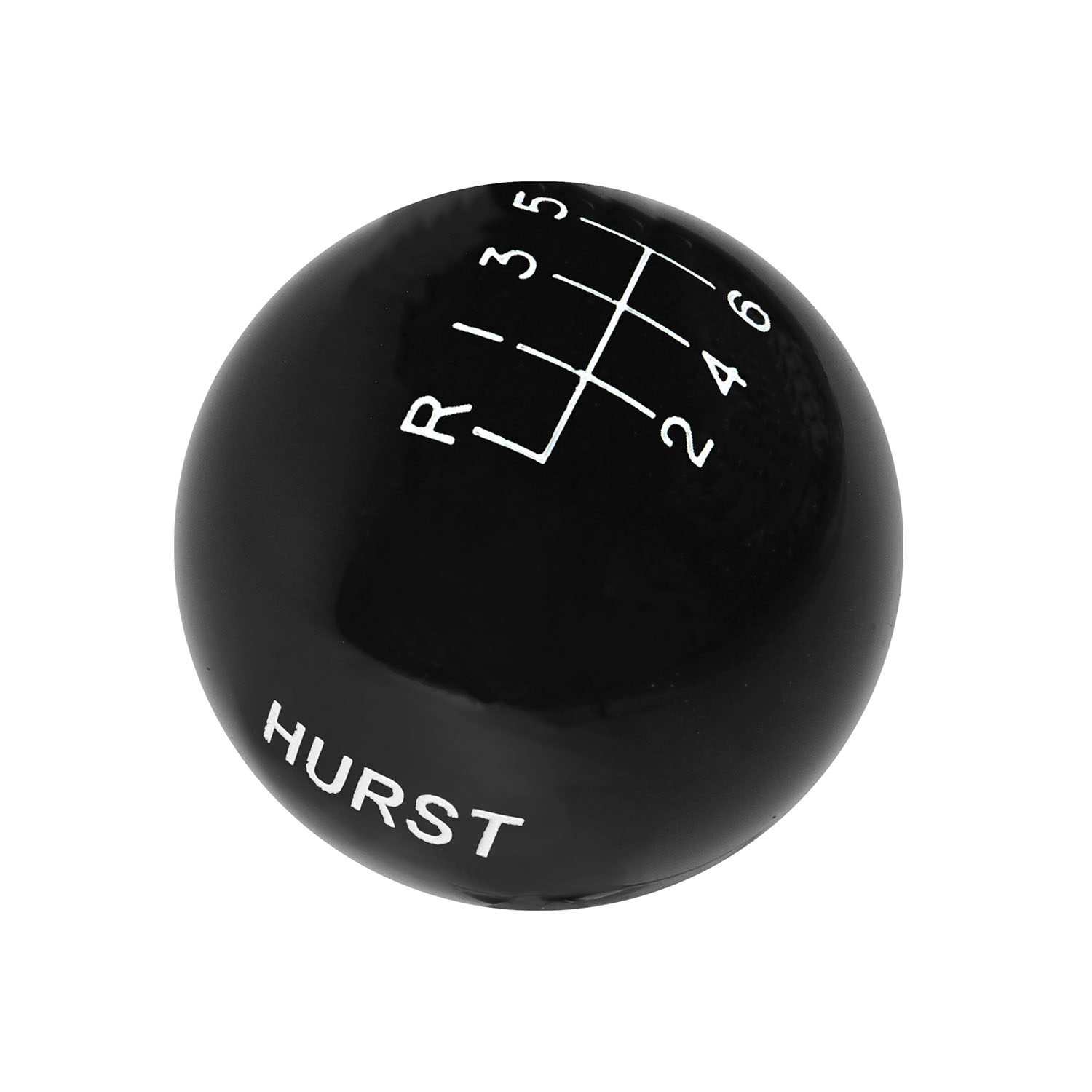 PartzBiz CM 1631225 - หัวเกียร์ Hurst - 6 สปีด - สีดำ - Ford