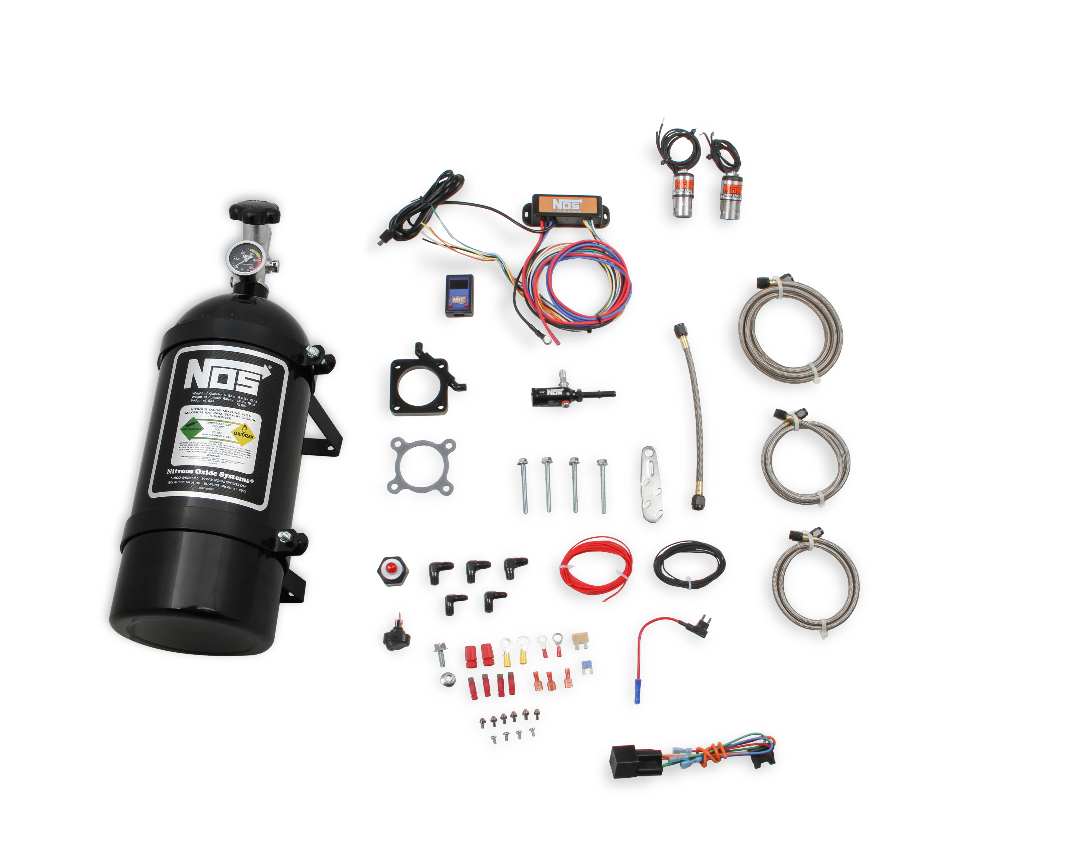 PartzBiz CM 03027-10BNOS - NOS Plate Wet Nitrous System - Polaris RZR