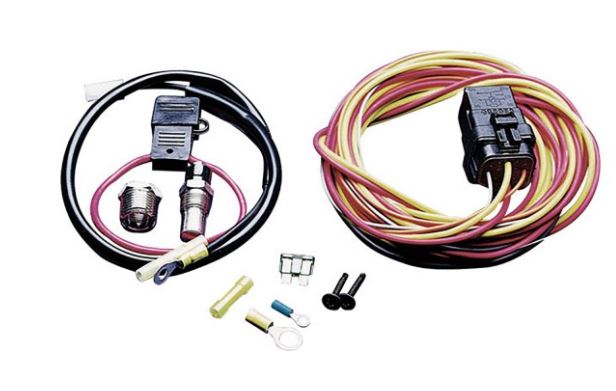 PartzBiz CM 185FH - SPAL Electric Fan Wiring Harness Kit