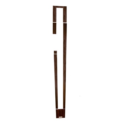 PartzBiz CM C5ZZ-6504567-AT - Console Woodgrain Insert Set, Automatic Transmission
