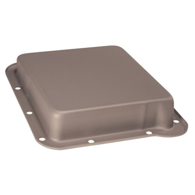 PartzBiz CM C5ZZ-7A194-S - Scott Drake 64-73 Transmission Pan (Natural Gray)