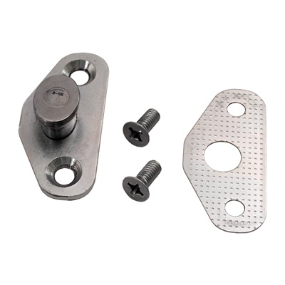 PartzBiz CM C5AZ-6222008-B - Scott Drake Door Striker Plate & Shim