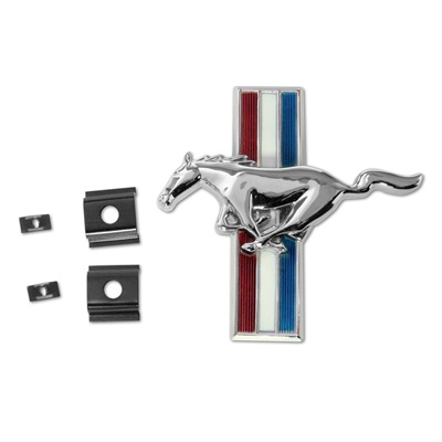 PartzBiz CM S2MS-8202-K - Scott Drake Grill Emblem, Running Horse, Concours