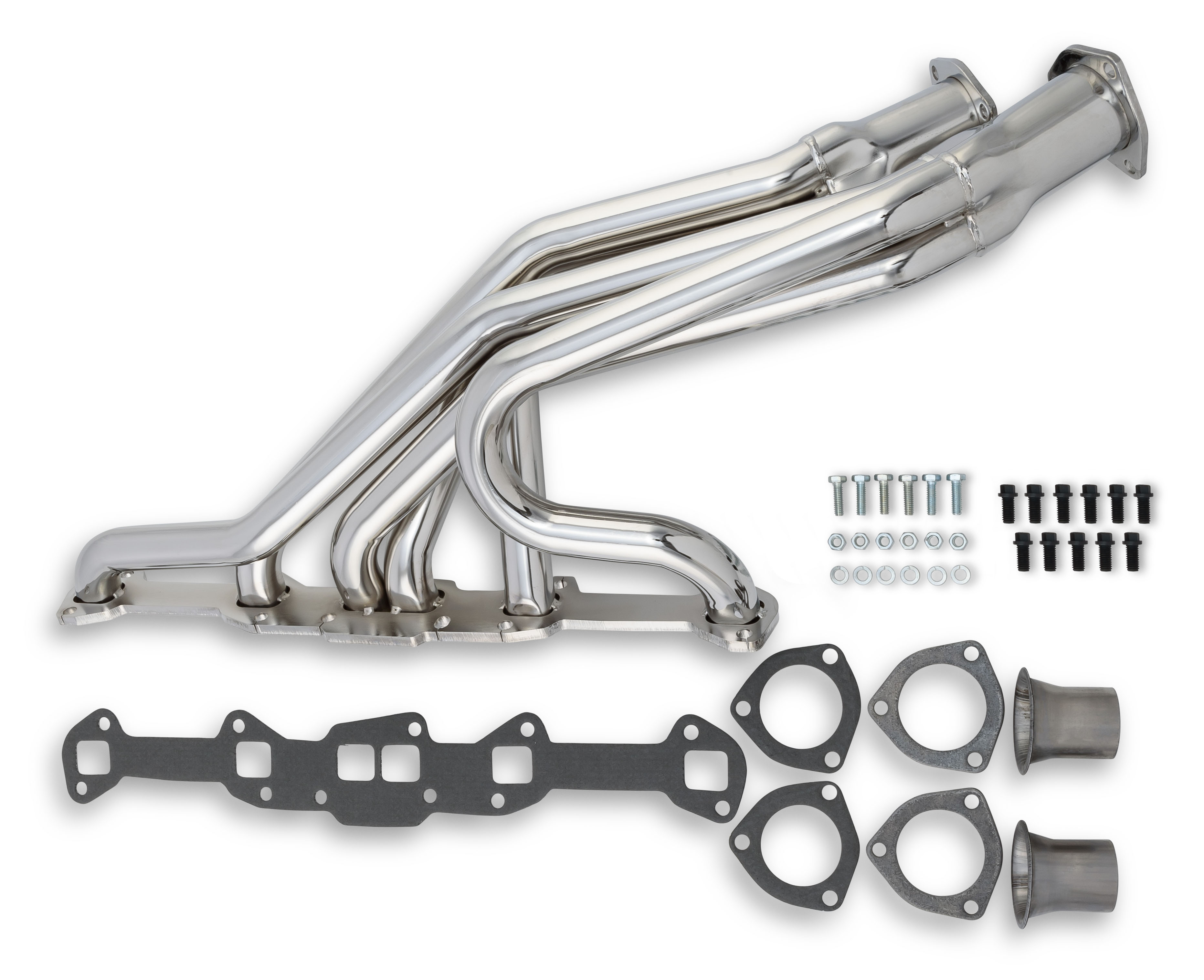 PartzBiz CM C3OZ-9430-H2 - Scott Drake Header Dual Outlet Kit
