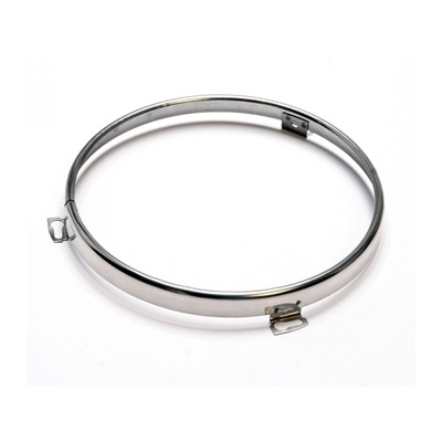 PartzBiz CM D3TZ-13015-A - แหวนยึดไฟหน้า Scott Drake สเตนเลส