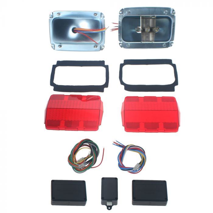 PartzBiz CM C5ZZ-STL-DLX - Scott Drake Sequential Tail Light Kit, deluxe