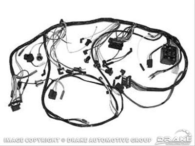 PartzBiz CM C8ZZ-14401-GT-P - Scott Drake Under Dash Harness Premium