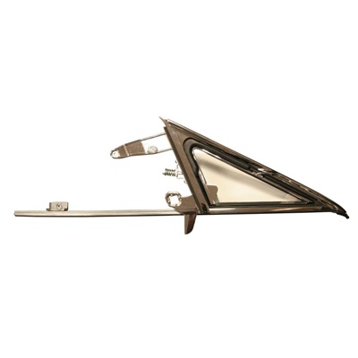 PartzBiz CM C8ZZ-65222405CK - Scott Drake Vent Window Frame and Glass Assembly, Clear, Driver Side