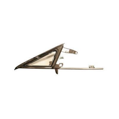PartzBiz CM C7ZZ-65222404CK - Scott Drake Vent Window Frame and Glass Assembly, Clear, Passenger Side