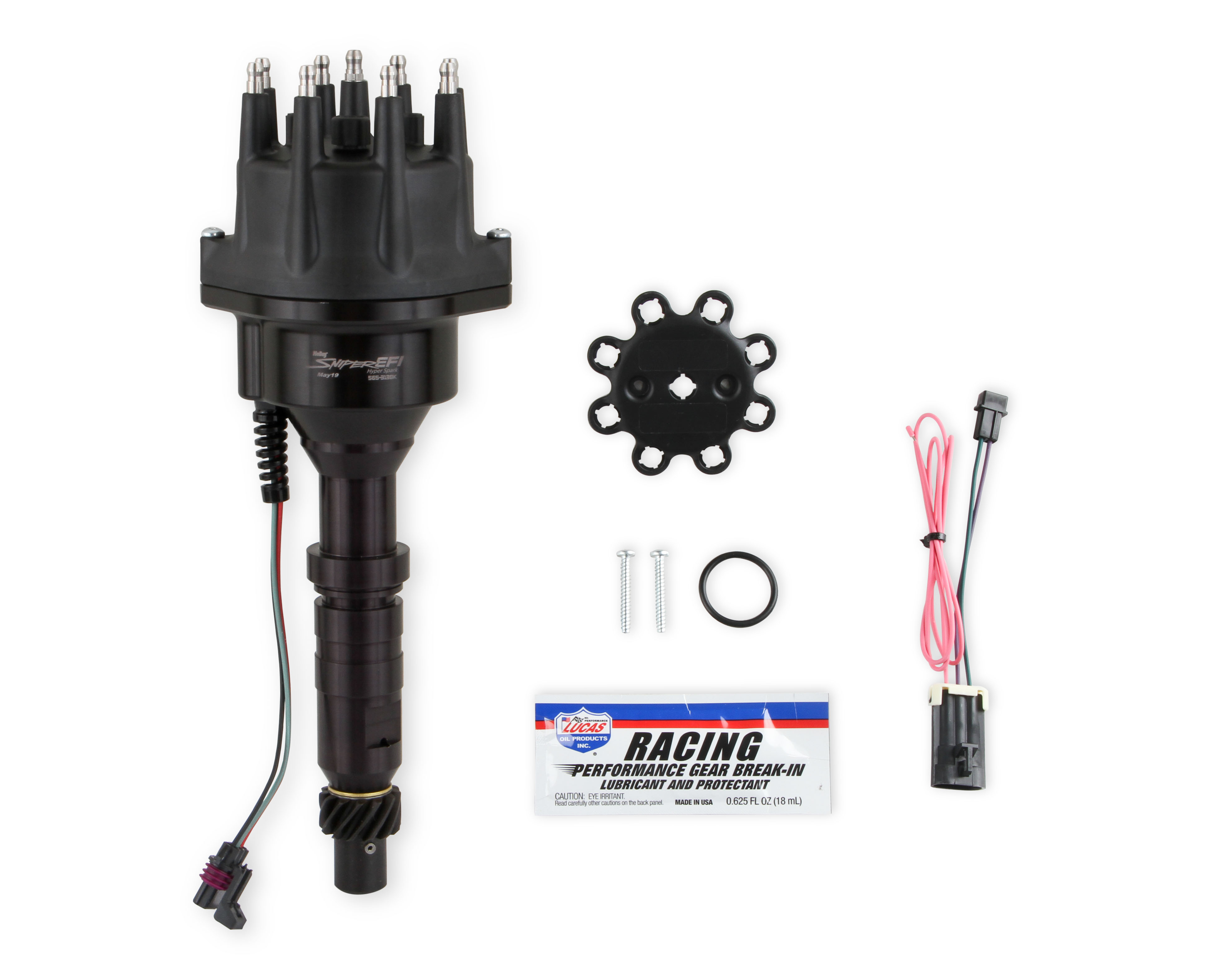 PartzBiz CM 565-313BK - HyperSpark Distributor - Buick Nailhead