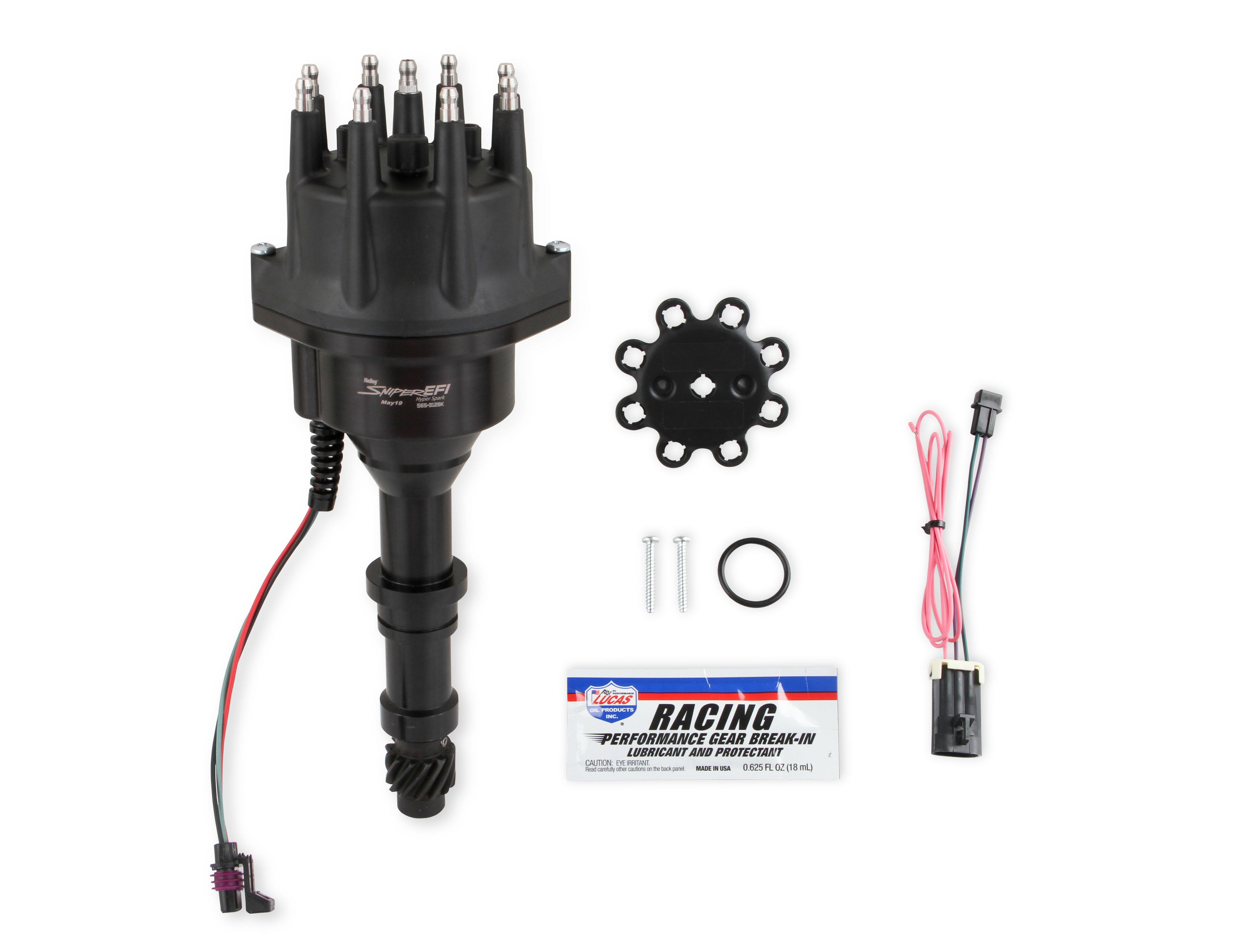 PartzBiz CM 565-312BK - HyperSpark Distributor - Buick Big Block