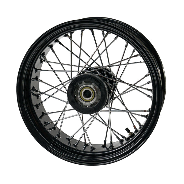 PartzBiz HD 190325451 - 18x5.5" Spoke Tubeless Rear Wheel For Harley Sofail 2012+ Slim Deluxe Heritage Classic, 2018+ Street Bob & Softail Standard - Default Title