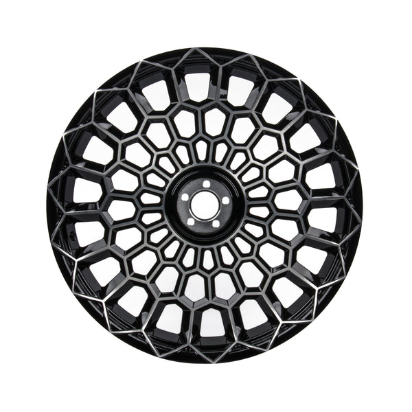 3D Forged Hive Wheels For Harley Davidson 2018+ Softail Models - 21x3.5 Front For 2018+ Fat Boy – Hopro USA 19051477 – รูปที่ 2