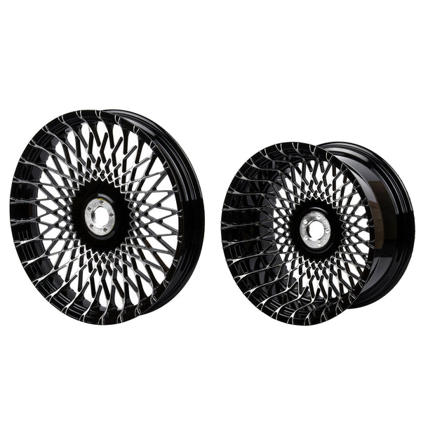PartzBiz HD WHL-BR18-SPR - 3D Forged Spider For 2018+ Harley Softail Models - 18x9" Rear Wheel For 2018-2025 Breakout