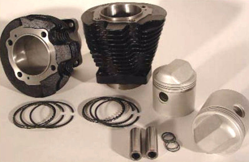 PartzBiz HD 3477896 - ชุดเครื่องยนต์กระบอกสูบและลูกสูบ Honed ขนาด 1,000cc 73-85 Harley Sportster Ironhead