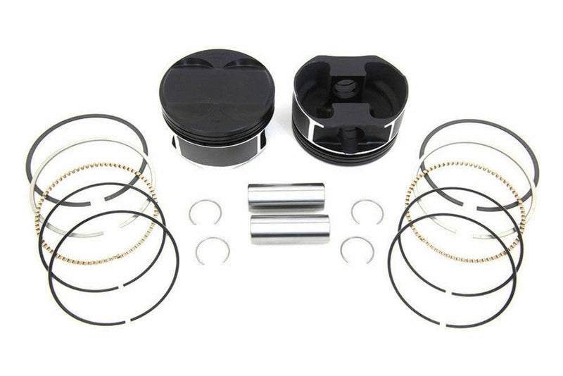 PartzBiz HD 3441382 - 107‚” 11:1 Wiseco Armour X ชุดลูกสูบ เครื่องยนต์ Harley Harley Touring Softail +4.2cc