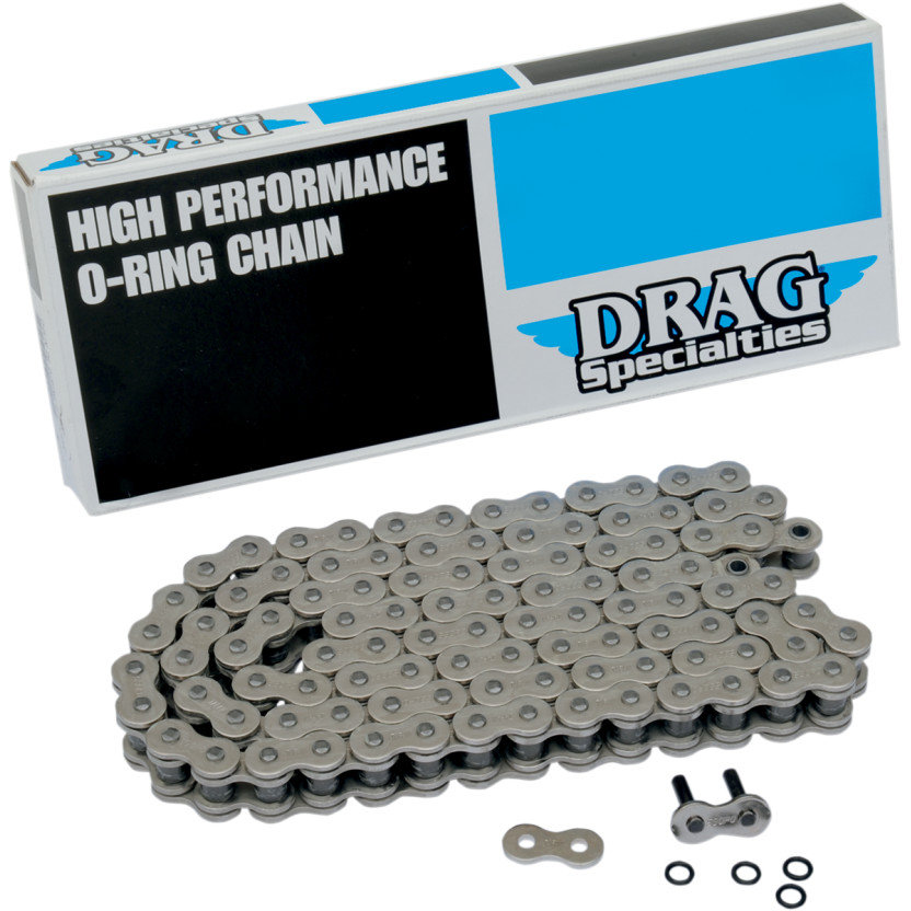 PartzBiz HD 3442638 - 530 Series O แหวน 110 Link Chain ธรรมชาติเสร็จสิ้น Harley Ironhead Sportster XL XLH