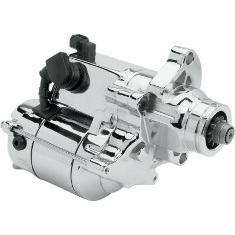 PartzBiz HD 3441456 - มอเตอร์สตาร์ท Chrome 1.6KW 2006-2017 Harley Big Twin Motors Touring Softail Dyna