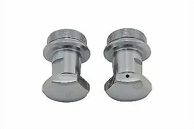 PartzBiz HD 3492720 - V-Twin Upper Lower 41 มม.หลอดส้อมปลั๊กคู่ชุดขัดเงา Harley Touring 49-79